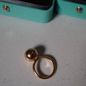 Tiffany's Rose Gold 12MM Ball Ring
